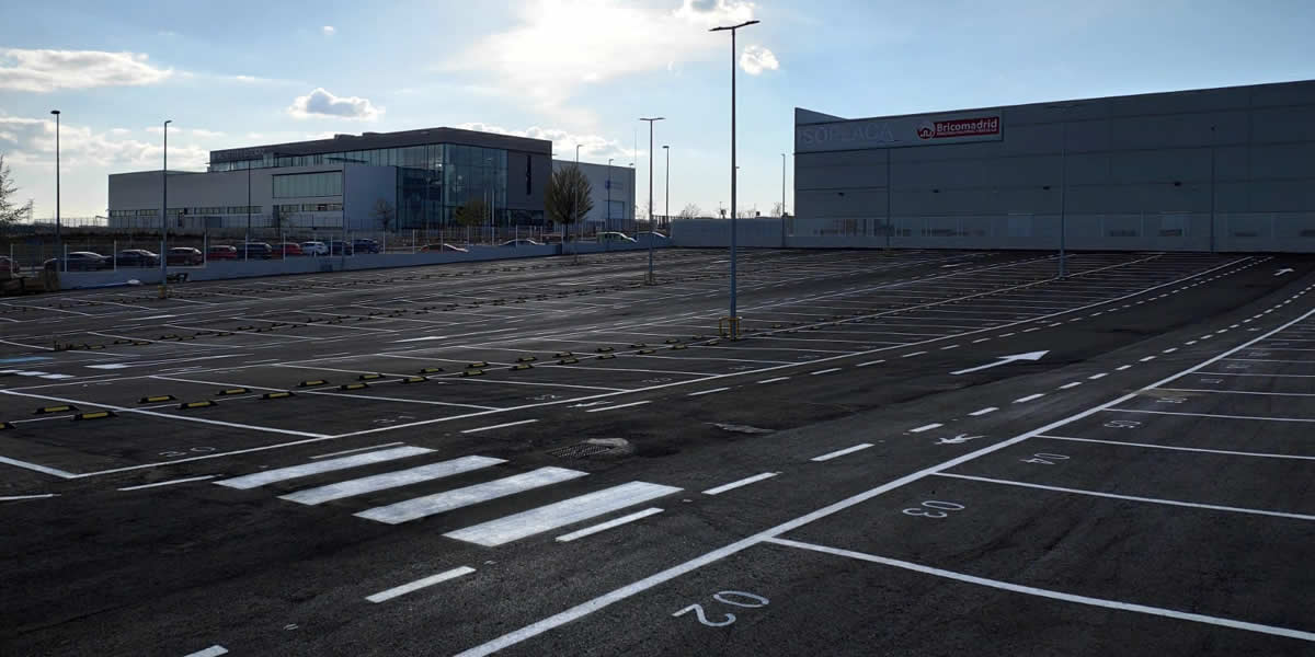 Aparcamiento Amazon Alcobendas