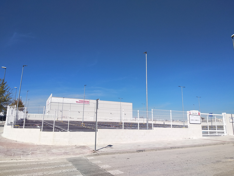 Aparcamiento Amazon Alcobendas