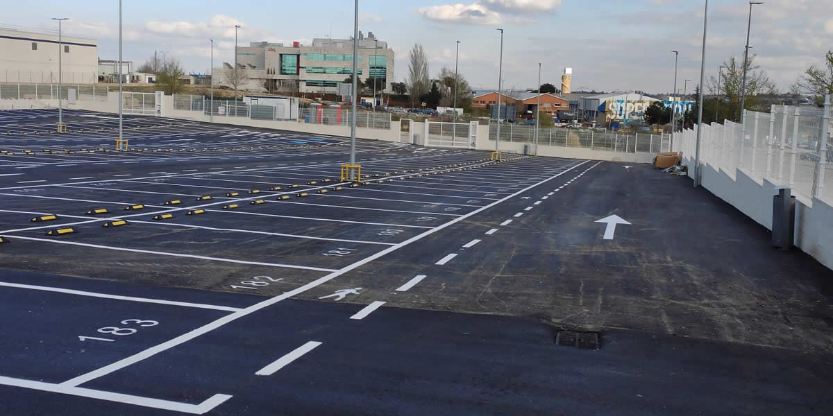 Aparcamiento Amazon Alcobendas